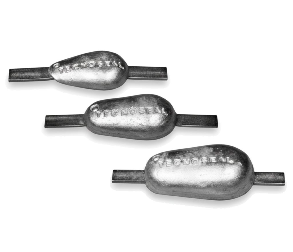 Tecnoseal Ánodo de Soldar Forma de Lágrima