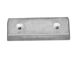 Tecnoseal Ánodo de Zinc Placa Rectangular