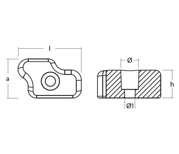 Tecnoseal Ánodos Helice Plegables 65gr
