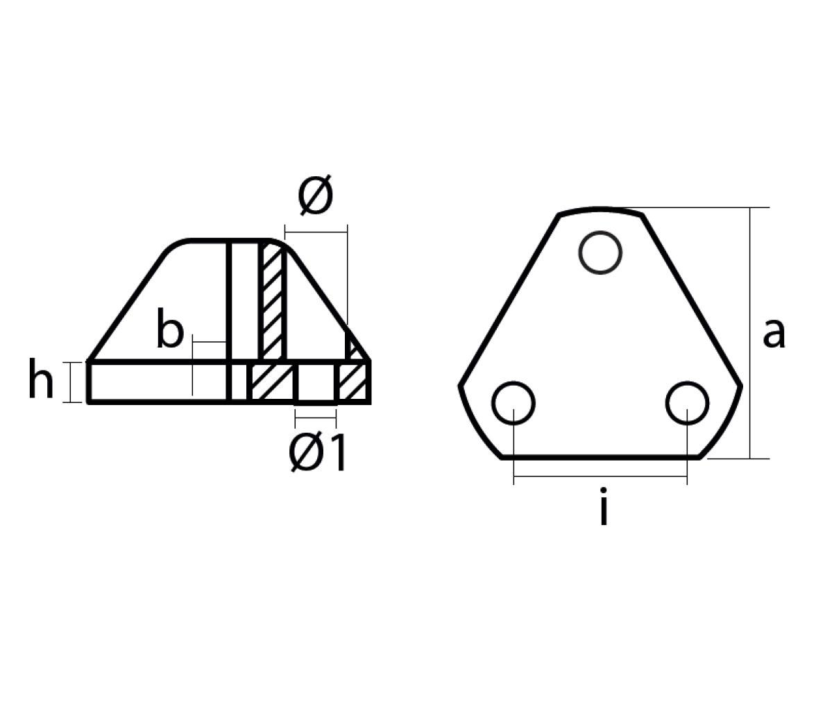 Tecnoseal Anodo Flex-o-fold Triangular