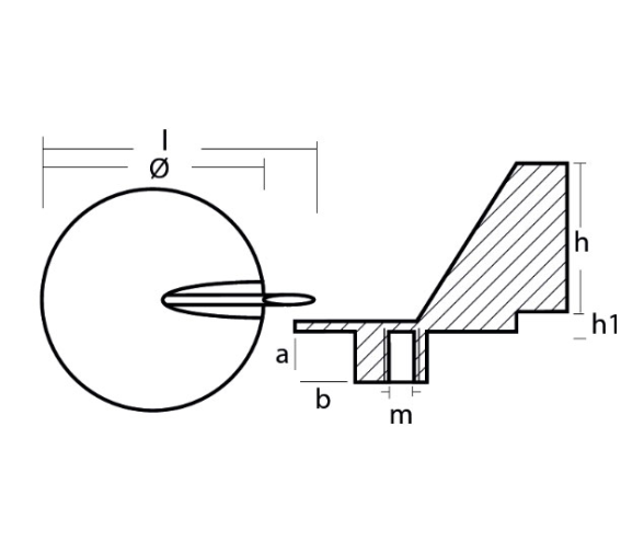 Tecnoseal Anodo Motor 150-225 H.P.
