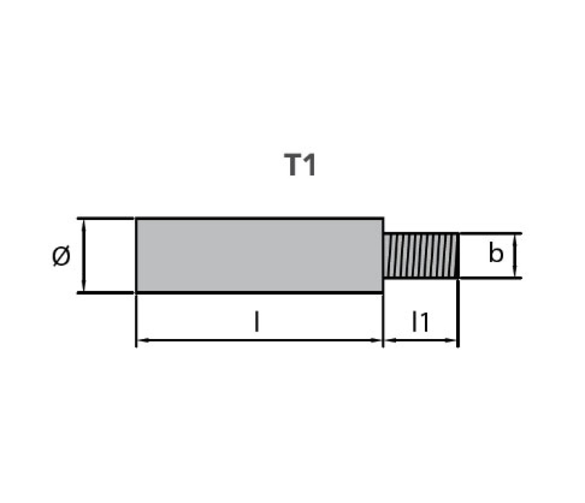 Tecnoseal Anodo para Enfriador Motor Caterpillar