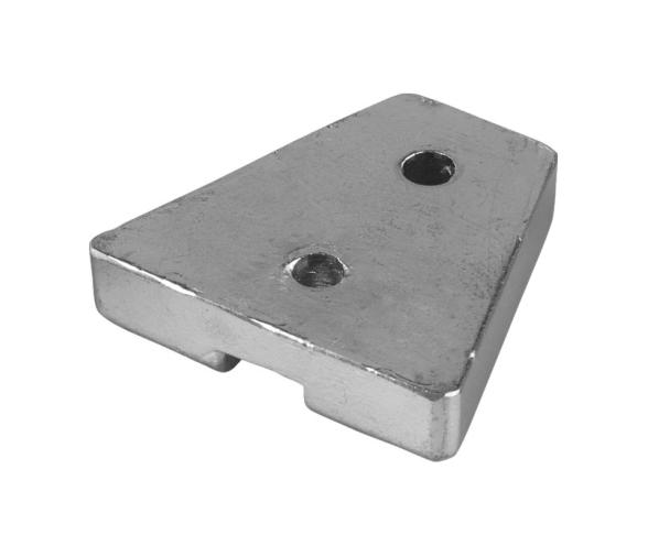 Tecnoseal Anodo Placa para Motor V.P. Triangular Serie DPX