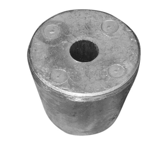 Tecnoseal Ánodo Sidepower - Tuerca hélice Sleipner