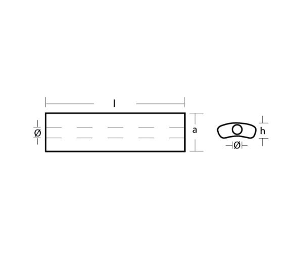 Tecnoseal Anodo VOLVO Cola SX