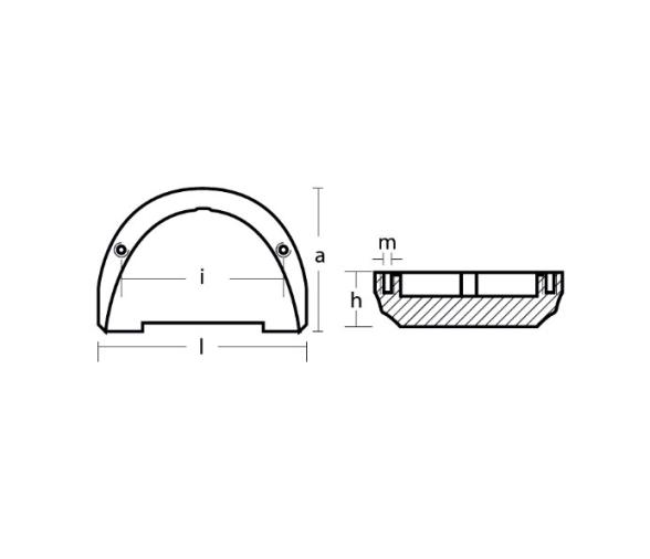 Tecnoseal Anodo Volvo Cola Sx-DPS