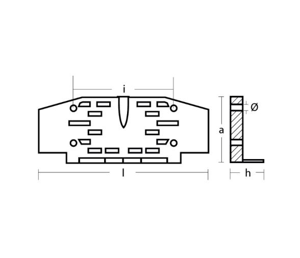 Tecnoseal Anodo Zinc para Motor Intraborda