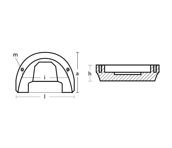 Tecnoseal Anodo Zinc para Serie OMC-Cobra