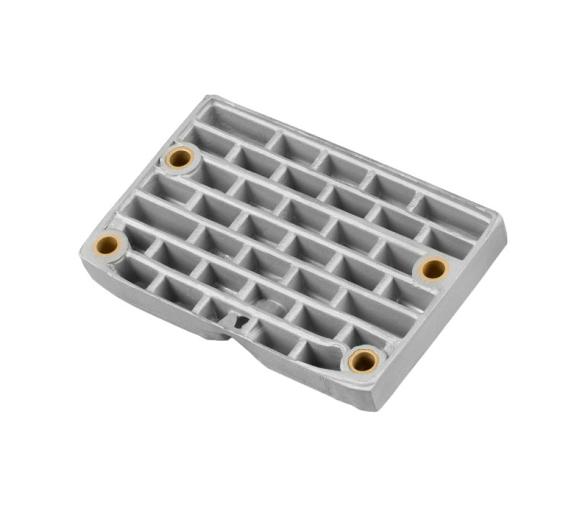 Tecnoseal Anodo Zinc Placa Para Motor Intraborda