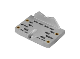 Tecnoseal Anodo Zinc Placa Para Motor Intraborda