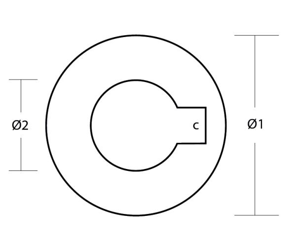 Tecnoseal Arandelas de acero inoxidable Radice