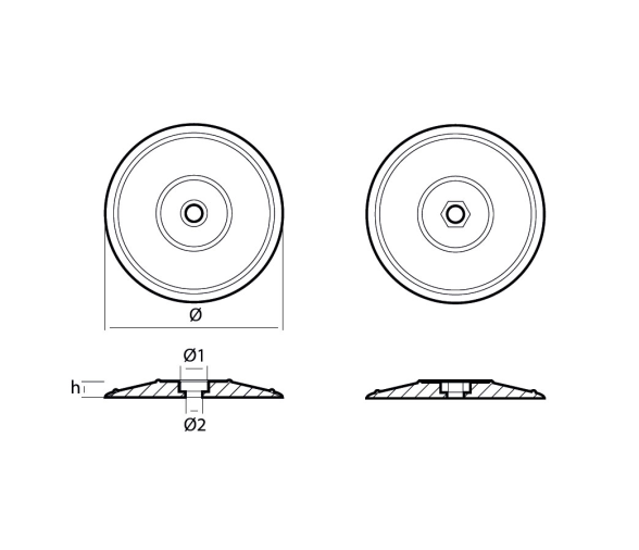 Tecnoseal Juego de Ánodos de Zinc para Timón