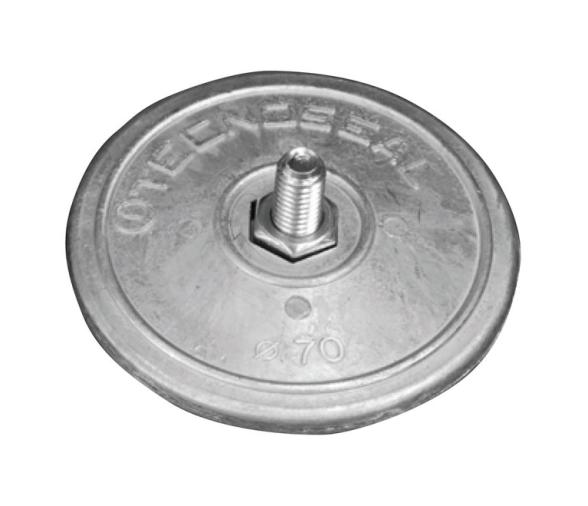 Tecnoseal Juego de Ánodos de Zinc para Timón