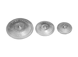 Tecnoseal Juego de Ánodos de Zinc para Timón