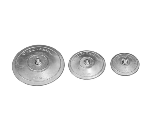 Tecnoseal Juego de Ánodos de Zinc para Timón