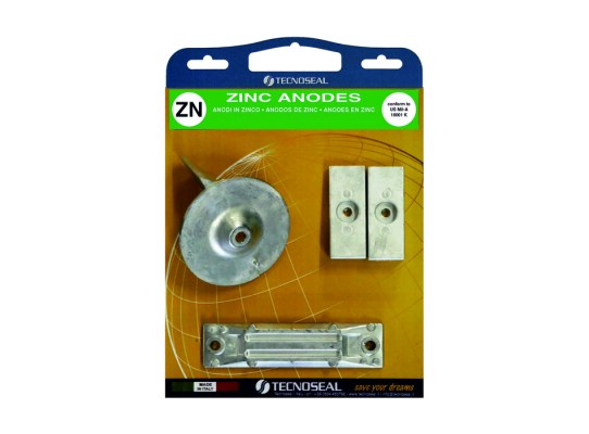 Tecnoseal Kit de Ánodos Honda para 40-50HP Tecnoseal Kit de Ánodos Honda para 40-50HP