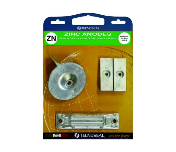 Tecnoseal Kit de Ánodos Honda para 40-50HP