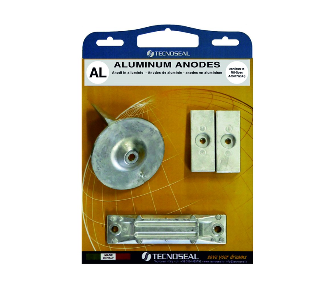 Tecnoseal Kit de Ánodos Honda para 40-50HP