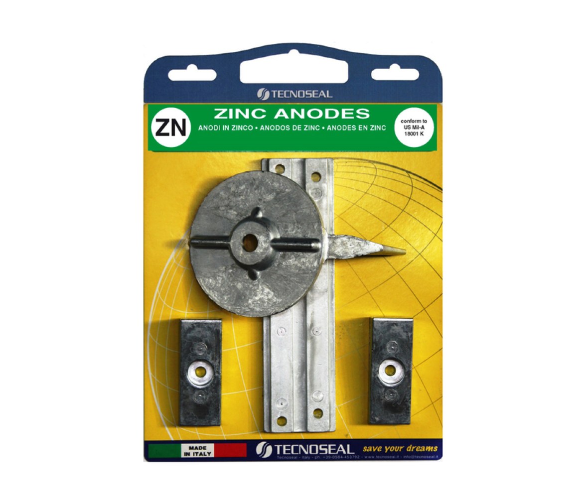 Tecnoseal Kit de Ánodos Mercury para F30-F40-F60