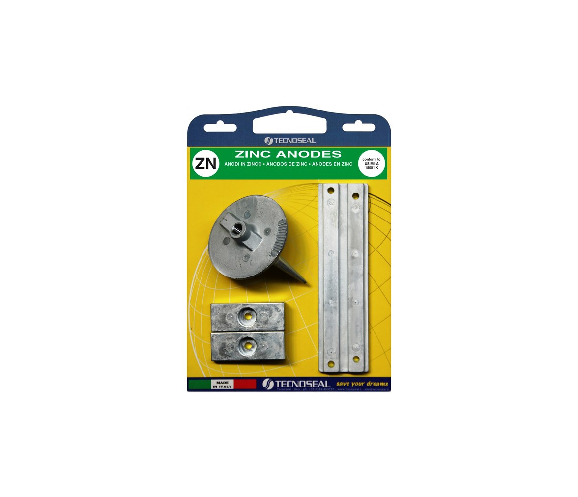 Tecnoseal Kit de Ánodos Mercury para F75-115EFI