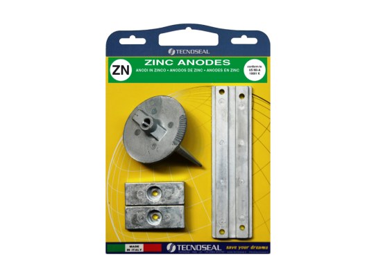 Tecnoseal Kit de Ánodos Mercury para F75-115EFI
