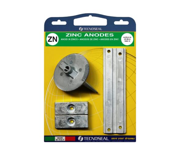 Tecnoseal Kit de Ánodos Mercury para F75-115EFI