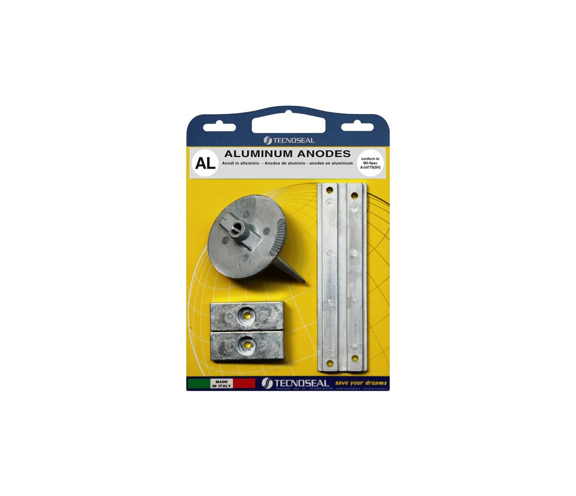 Tecnoseal Kit de Ánodos Mercury para F75-115EFI