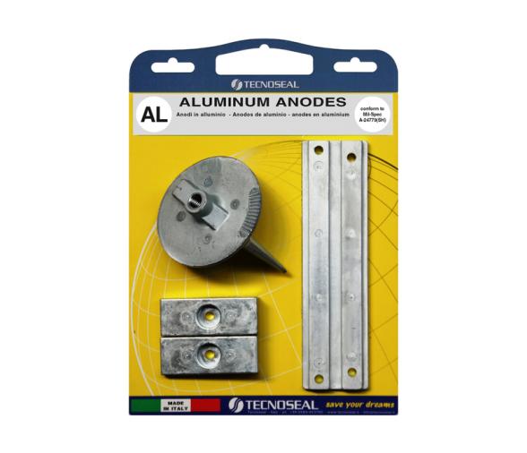 Tecnoseal Kit de Ánodos Mercury para F75-115EFI