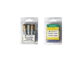 Tecnoseal Pack de Anodos Yanmar con Tornillos