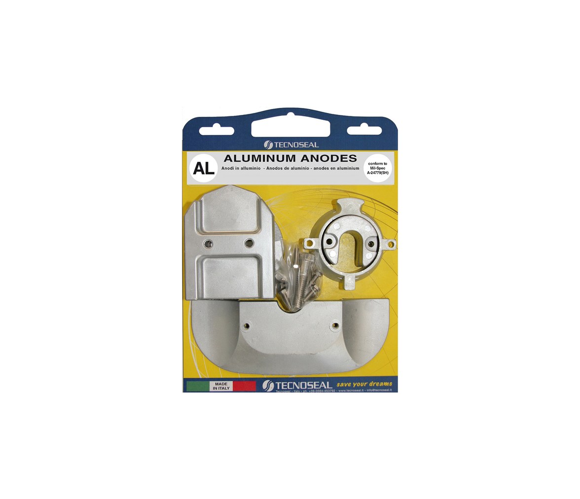Tecnoseal Kit Mercury Ánodo para Alpha one Generación 2