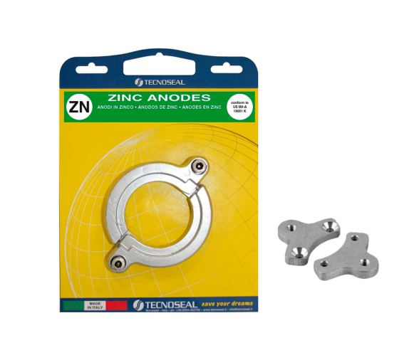 Yanmar Saildrive Kit: Anodes + Hardware and Brackets Included