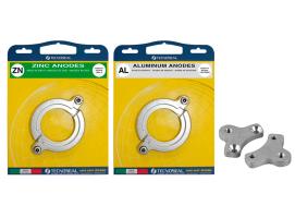 Tecnoseal Kit Yanmar Saildrive: Ánodos + Hardware y Soportes incluidos