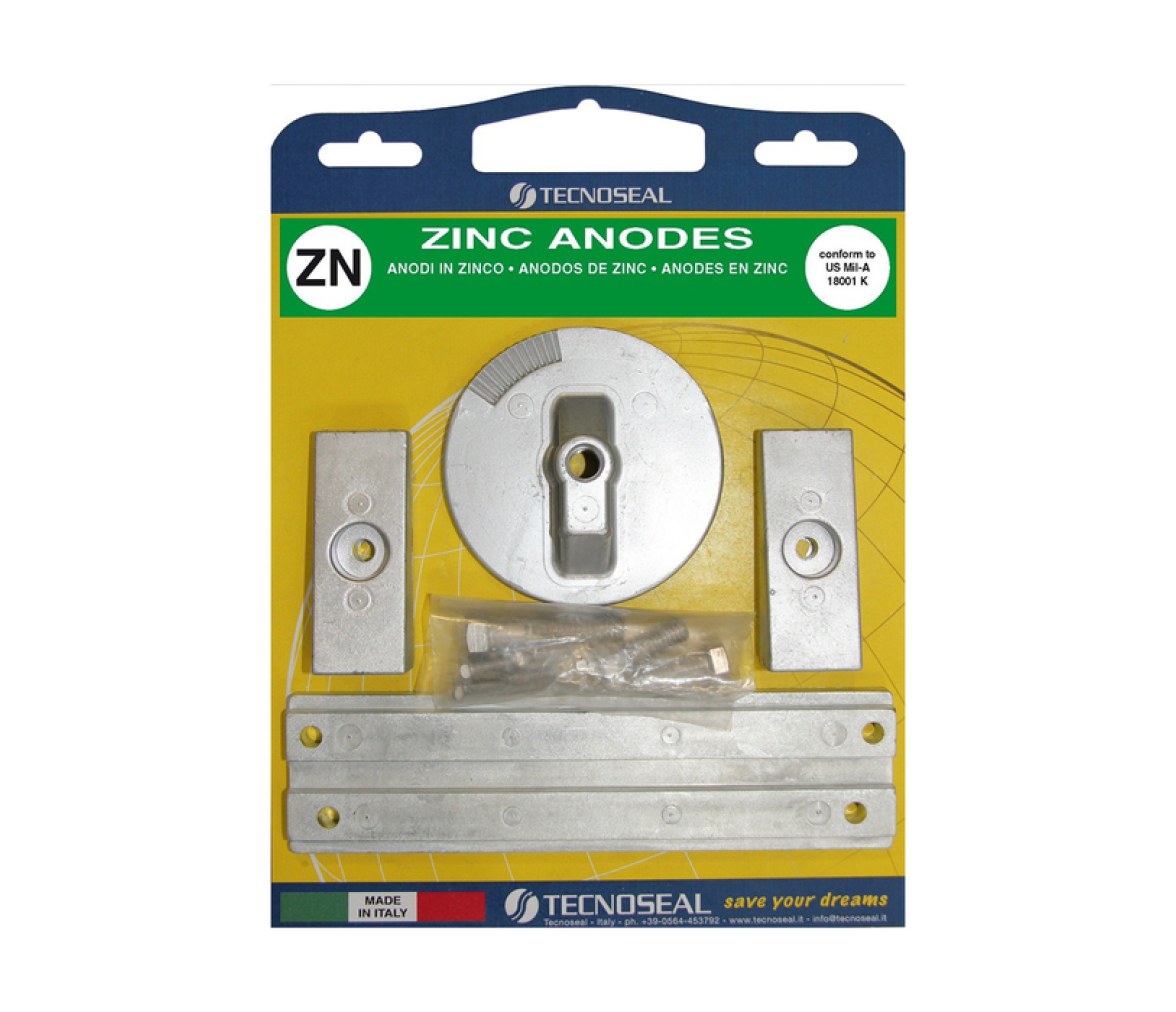 Tecnoseal Mercury Kit de Ánodos Verado 4