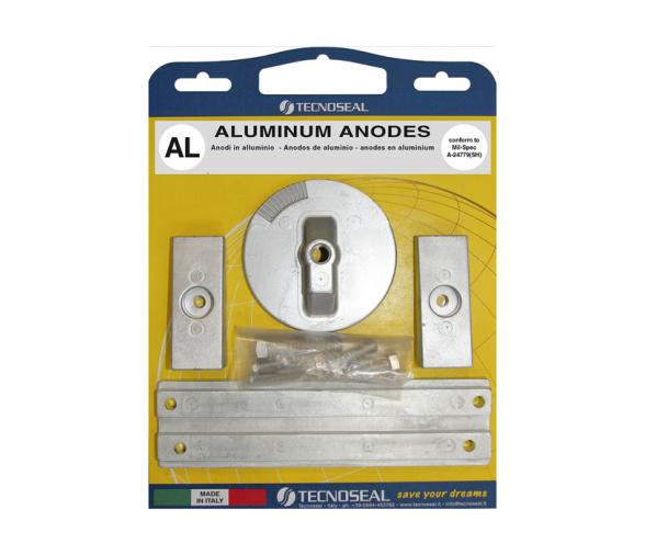 Tecnoseal Mercury Kit de Ánodos Verado 4