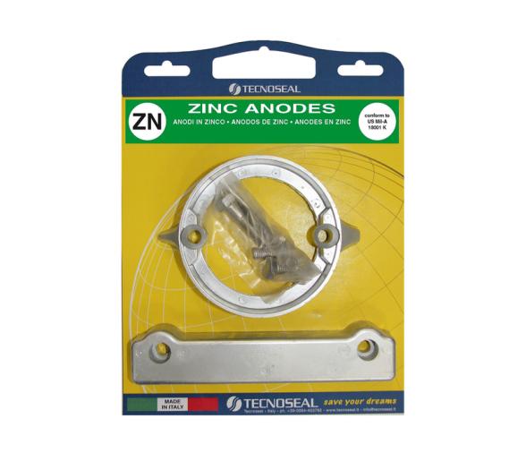 Tecnoseal Volvo Kit de Ánodos Serie 280 Duo Prop