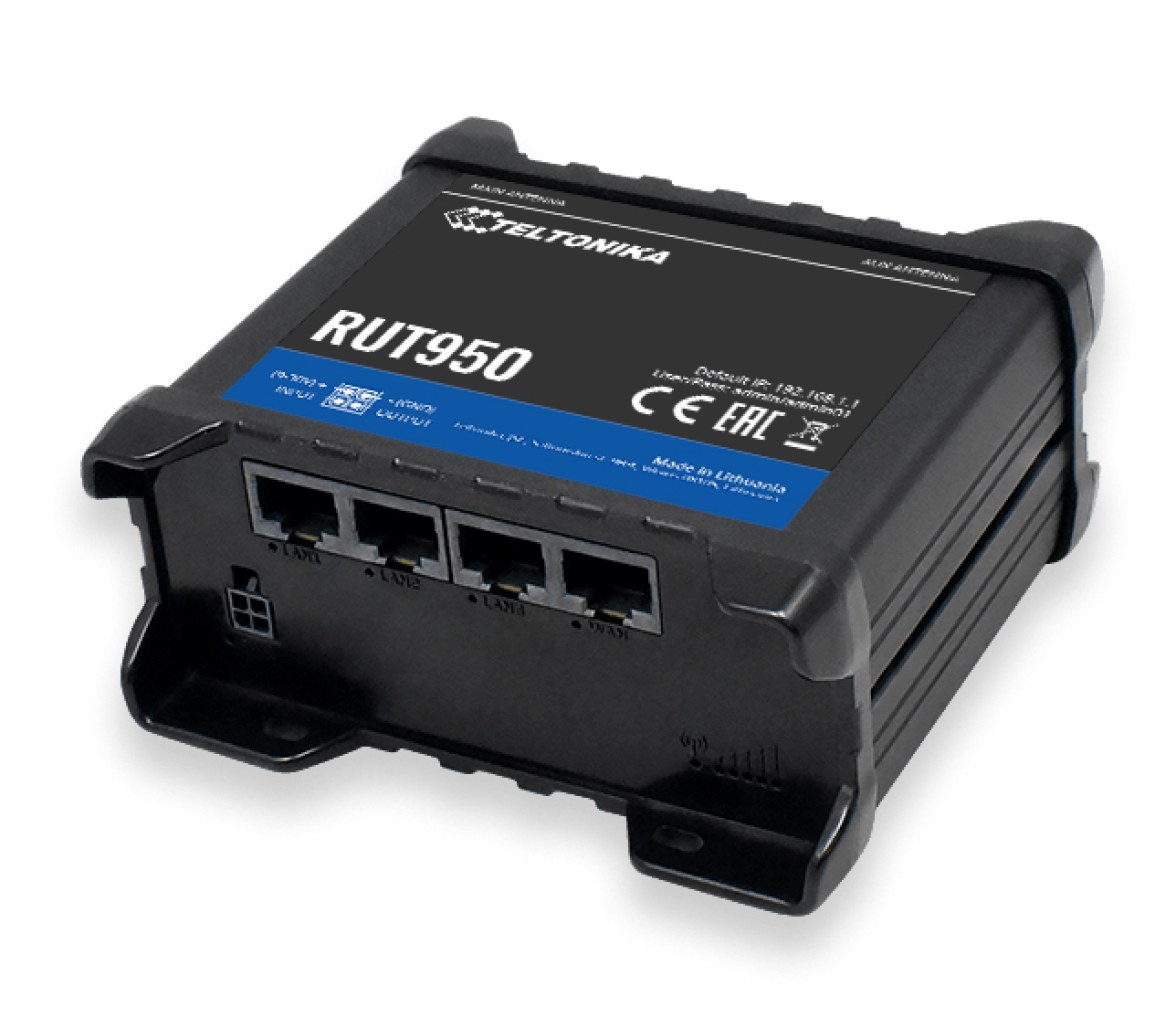 Teltonika Router 4G RUT 950 doble SIM