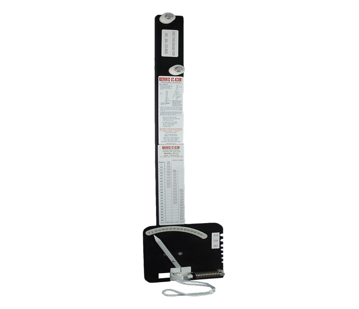 Rigg tensiometer RT for rod shrouds 4,4 - 9,5mm