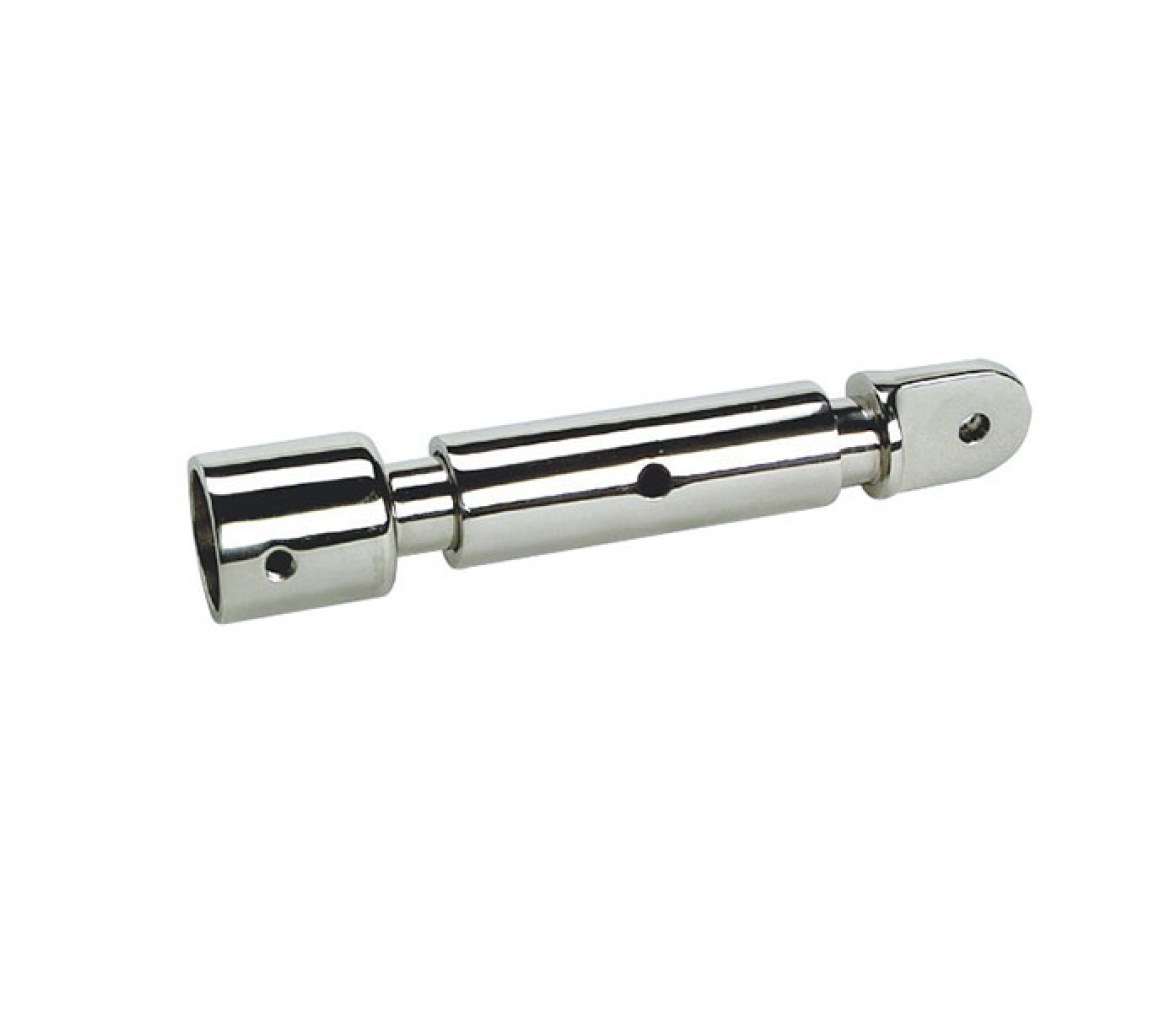 Terminal con  Tensor para Tubo Toldo Bimini Inox