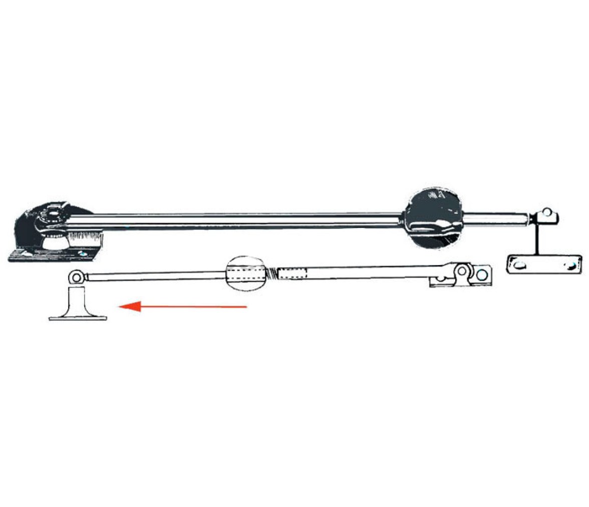 Tensor Telescopico Stay de Acero Inox