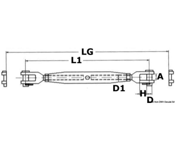 Tensor en Acero Inoxidable