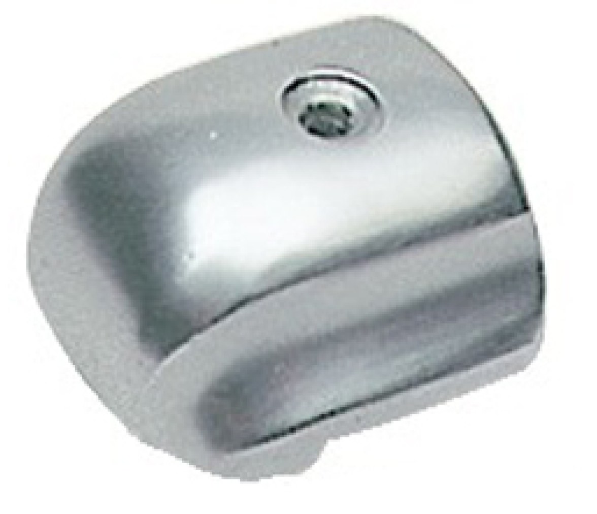 Matching Terminal Stainless Steel for Aluminium Profile 63mm