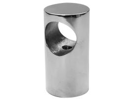 Terminal Candelero Abierto Inox 25mm