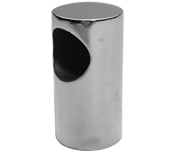 Terminal Candelero Cerrado Inox 25mm