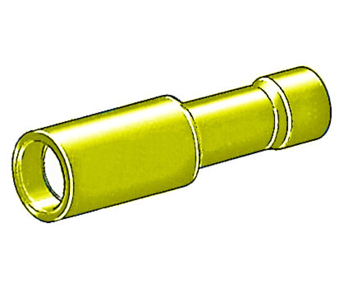 Terminal Cilindrico Aislado Hembra