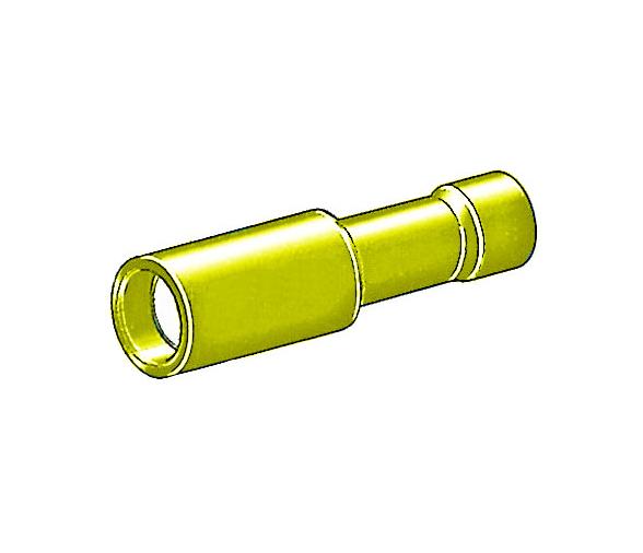 Terminal Cilindrico Aislado Hembra