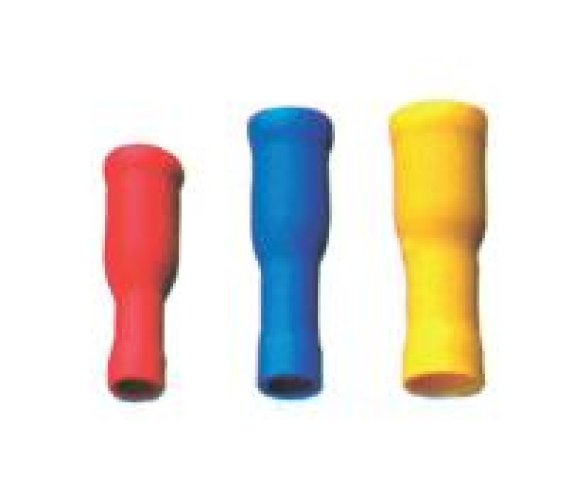 Terminal Cilindrico Hembra en Blister