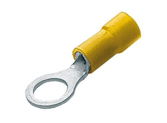 Yellow Insulated Ring Terminal