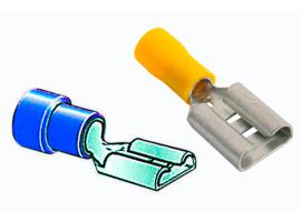 Terminal Faston Hembra Aislado