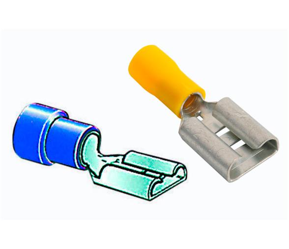 Terminal Faston Hembra Aislado