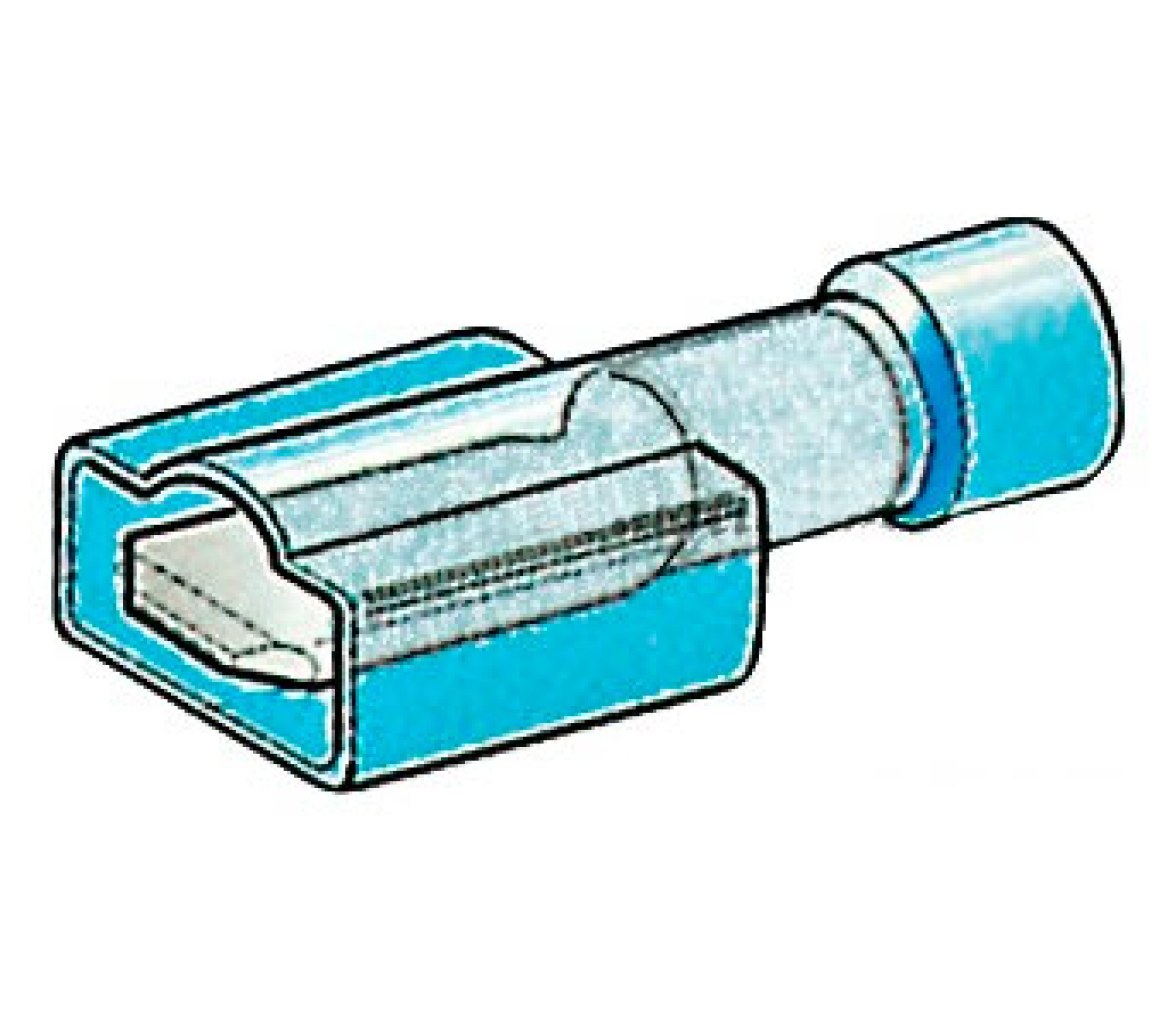 Terminal Faston Macho Aislado Completo